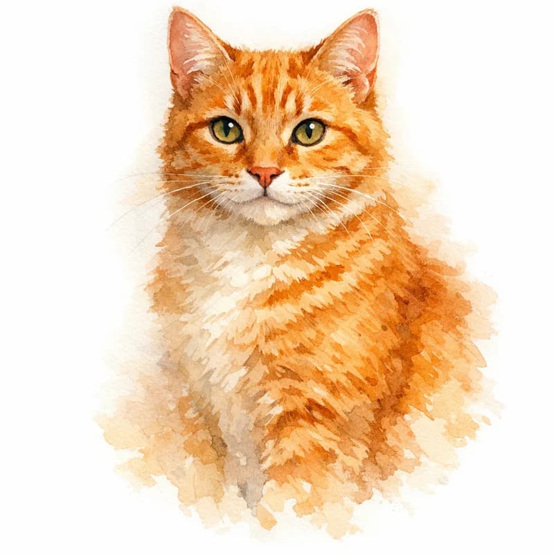 Artistic Watercolor portrait