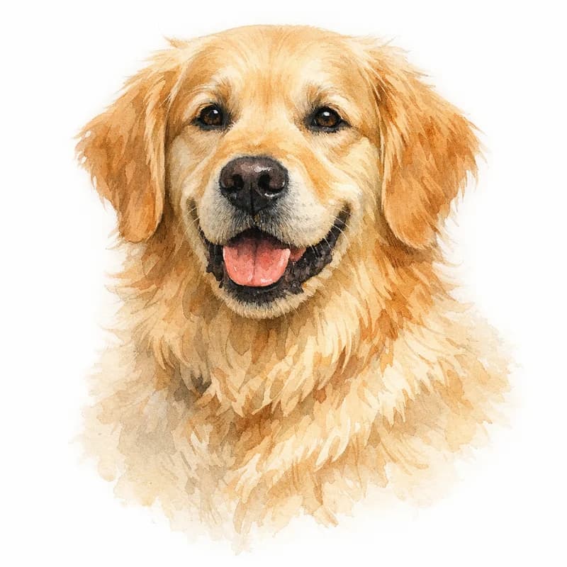 Artistic Watercolor portrait