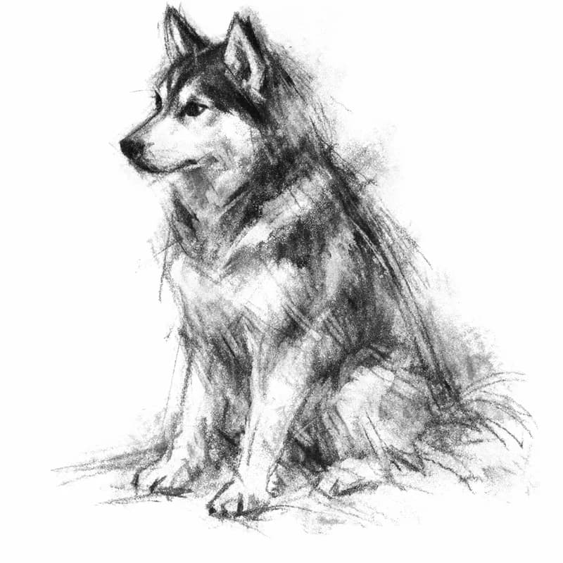 Charcoal Sketch portrait