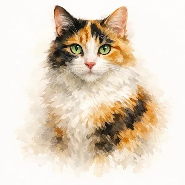 Artistic Watercolor style example