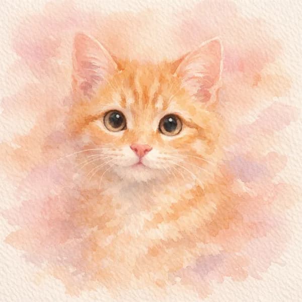 Soft Watercolor style example